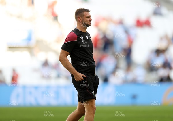141023 - Wales v Argentina - Rugby World Cup Quarter Final - Dan Biggar of Wales walks onto the field
