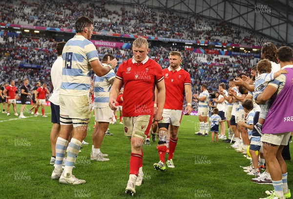 141023 - Wales v Argentina - Rugby World Cup Quarter Final - Dejected Jac Morgan of Wales 