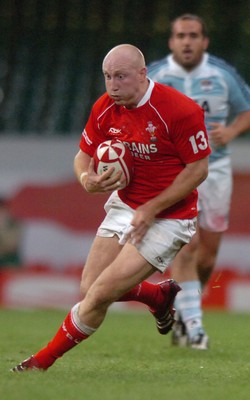 18.08.07 - Wales v Argentina - Invesco Perpetual 2007 Summer Series - Wales' Tom Shanklin 
