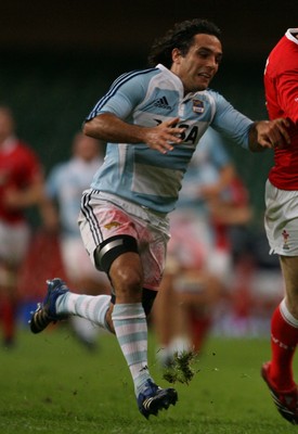 18.08.07  Wales v Argentina Argentine centre Martin Gaitan is recovering in a Cardiff hospital after a heart scare following the Pumas' 27-20 defeat to Wales on Saturday. 
