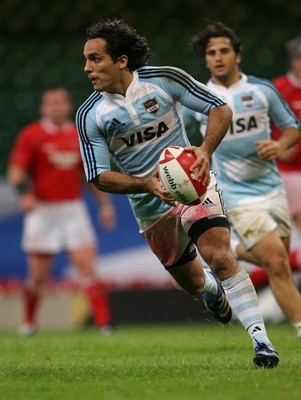18.08.07  Wales v Argentina Argentine centre Martin Gaitan is recovering in a Cardiff hospital after a heart scare following the Pumas' 27-20 defeat to Wales on Saturday. 