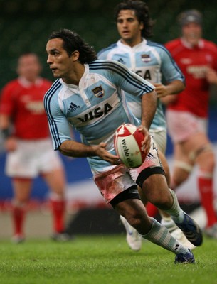 18.08.07  Wales v Argentina Argentine centre Martin Gaitan is recovering in a Cardiff hospital after a heart scare following the Pumas' 27-20 defeat to Wales on Saturday. 