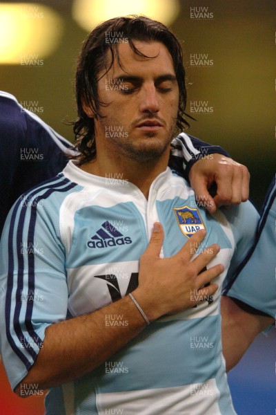 18.08.07 - Wales v Argentina - Invesco Perpetual 2007 Summer Series - Argentina's Agustin Pichot 