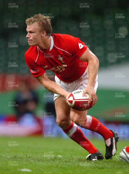18.08.07 - Wales v Argentina - Invesco Perpetual 2007 Summer Series - Wales' Dwayne Peel 