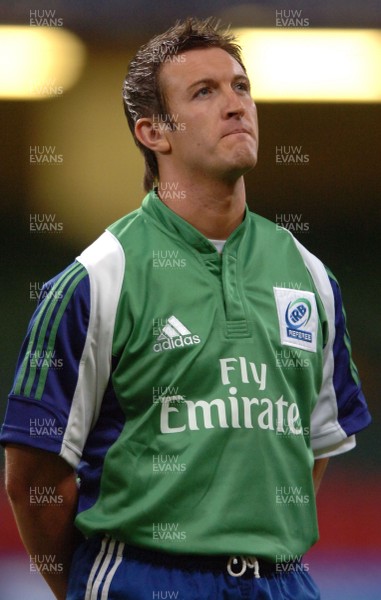 18.08.07 - Wales v Argentina - Invesco Perpetual 2007 Summer Series - Referee, James Jones 