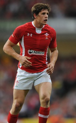 20.08.11 - Wales v Argentina - RWC Warm-Up Match - Lloyd Williams of Wales. 