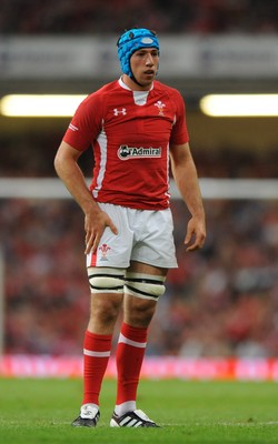 20.08.11 - Wales v Argentina - RWC Warm-Up Match - Justin Tipuric of Wales. 