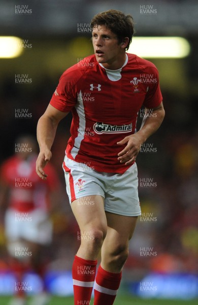 20.08.11 - Wales v Argentina - RWC Warm-Up Match - Lloyd Williams of Wales. 