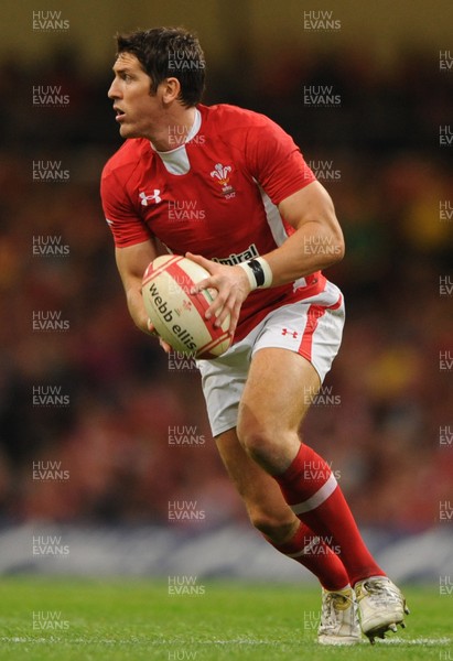 20.08.11 - Wales v Argentina - RWC Warm-Up Match - James Hook of Wales. 