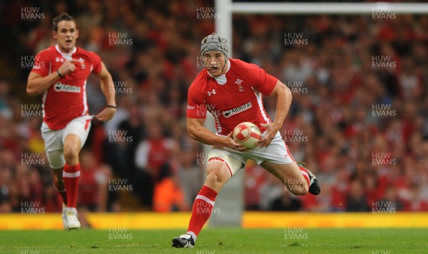20.08.11 - Wales v Argentina - RWC Warm-Up Match - Jonathan Davies of Wales. 