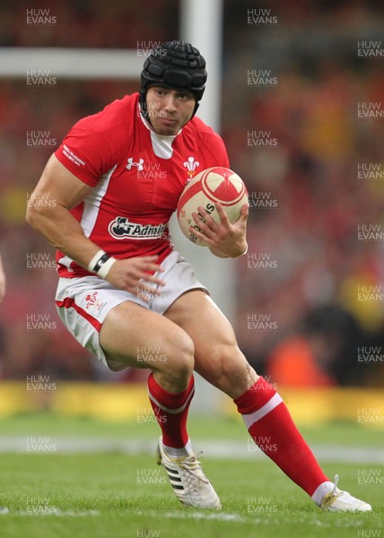 20.08.11 Wales v Argentina. Wales' Leigh Halfpenny. 