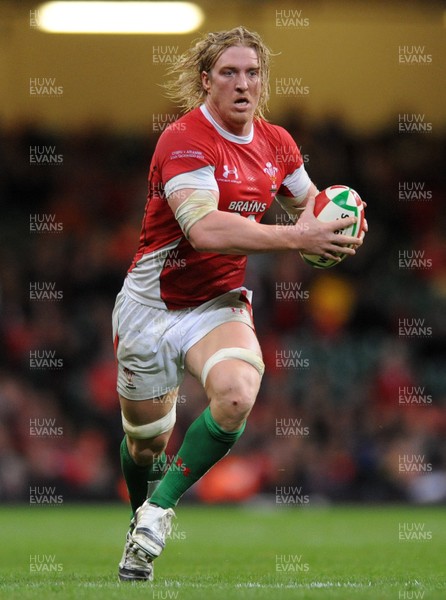 21.11.09 - Wales v Argentina - Invesco Perpetual Series 2009 - Wales' Andy Powell. 