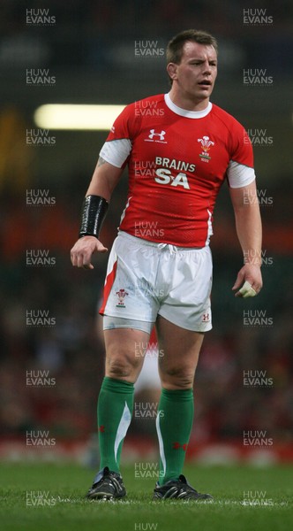 21.11.09 - Wales v Argentina... Wales' Matthew Rees. 