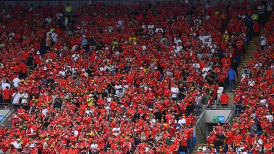 160623 - Wales v Armenia - UEFA European Championship Qualifers - Wales supporters