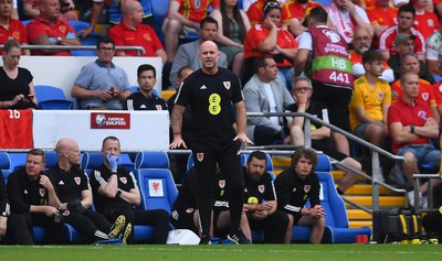160623 - Wales v Armenia - UEFA European Championship Qualifers - Wales manager Rob Page