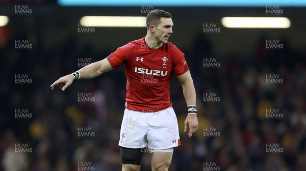 101118 - Wales v Australia - Under Armour Series 2018 - George North of Wales