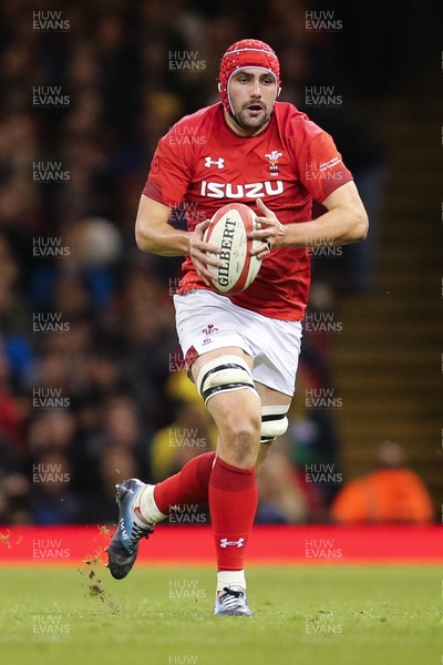 101118 - Wales v Australia, Under Armour Series 2018 - Cory Hill of Wales     