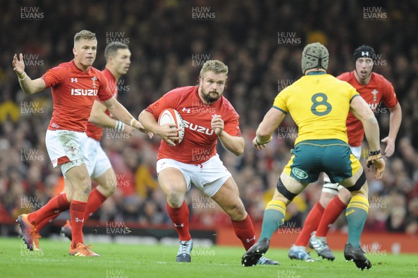 101118 - Wales v Australia - Under Armour Series 2018 - Tomas Francis of Wales 