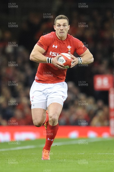 101118 - Wales v Australia - Under Armour Series 2018 - George North of Wales 