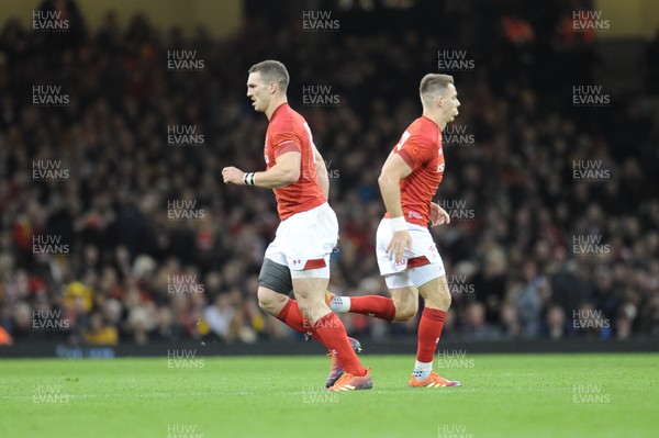 101118 - Wales v Australia - Under Armour Series 2018 - Liam Williams of Wales replaces George North of Wales 