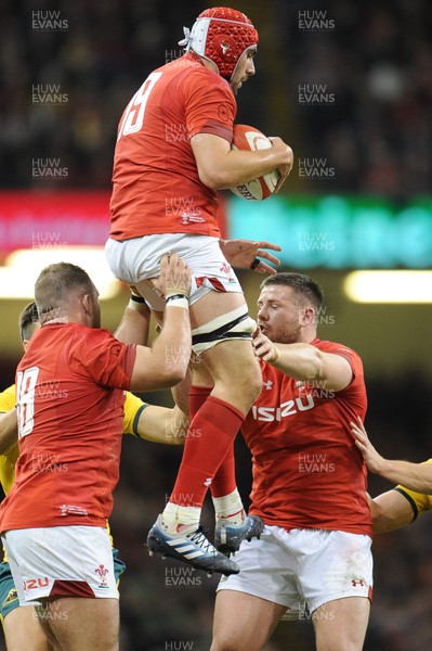 101118 - Wales v Australia - Under Armour Series 2018 - Cory Hill of Wales 