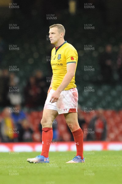 101118 - Wales v Australia - Under Armour Series 2018 - Hadleigh Parkes of Wales 