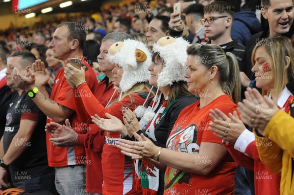 101118 - Wales v Australia - Under Armour Series 2018 - Wales fans