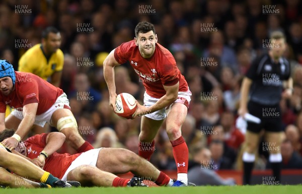 101118 - Wales v Australia - Under Armour Series - Tomos Williams of Wales