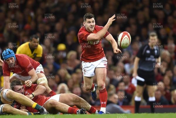 101118 - Wales v Australia - Under Armour Series - Tomos Williams of Wales