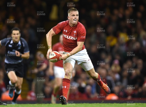 101118 - Wales v Australia - Under Armour Series - Gareth Anscombe of Wales