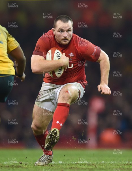 111117 - Wales v Australia - Under Armour Series 2017 - Ken Owens of Wales