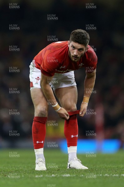 111117 - Wales v Australia - Under Armour Series 2017 - Owen Williams of Wales