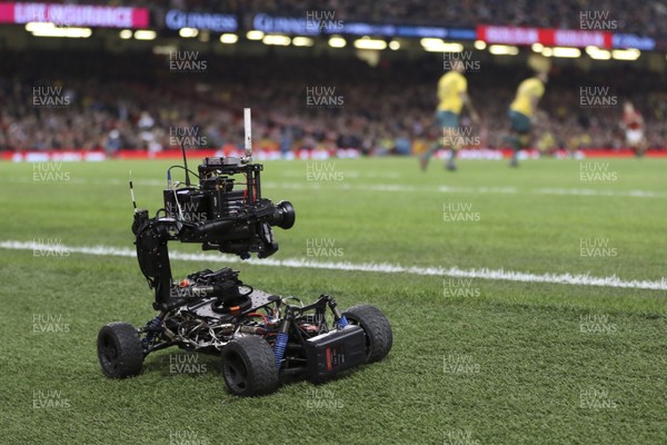 111117 - Wales v Australia, Under Armour Series 2017 - Remote camera at the Wales v Australia match
