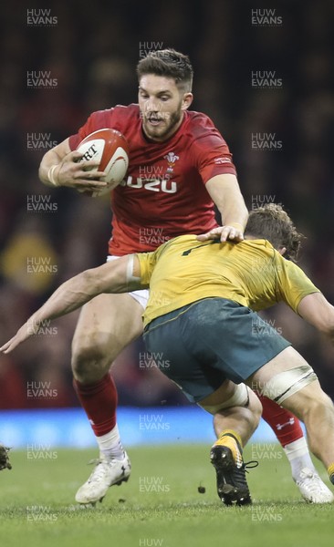 111117 - Wales v Australia, Under Armour Series 2017 - Owen Williams of Wales  
