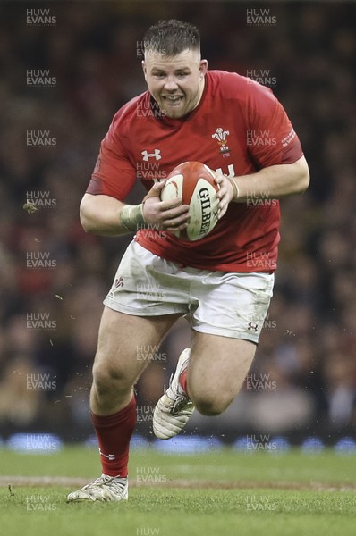 111117 - Wales v Australia, Under Armour Series 2017 - Rob Evans of Wales  