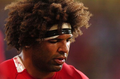 14.09.07 - Wales v Australia - Rugby World Cup 2007 -  Wales' Colin Charvis looks dejected at the end of the game 
