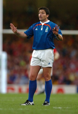 14.09.07 - Wales v Australia - Rugby World Cup 2007 -  Referee, Steve Walsh 