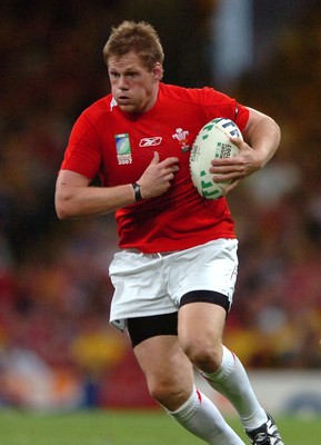 14.09.07 - Wales v Australia - Rugby World Cup 2007 -  Wales' T Rhys Thomas 