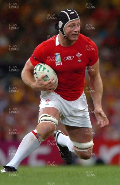 14.09.07 - Wales v Australia - Rugby World Cup 2007 -  Wales' Ian Gough 