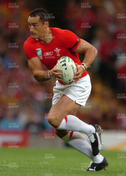 14.09.07 - Wales v Australia - Rugby World Cup 2007 -  Wales' Sonny Parker 