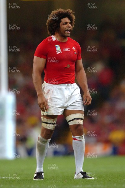 14.09.07 - Wales v Australia - Rugby World Cup 2007 -  Wales' Colin Charvis 