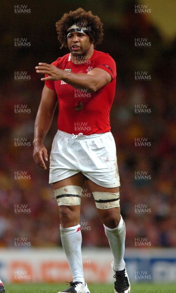 14.09.07 - Wales v Australia - Rugby World Cup 2007 -  Wales' Colin Charvis 