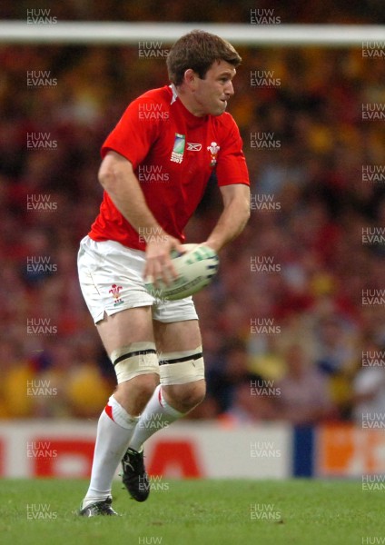 14.09.07 - Wales v Australia - Rugby World Cup 2007 -  Wales' Michael Owen 