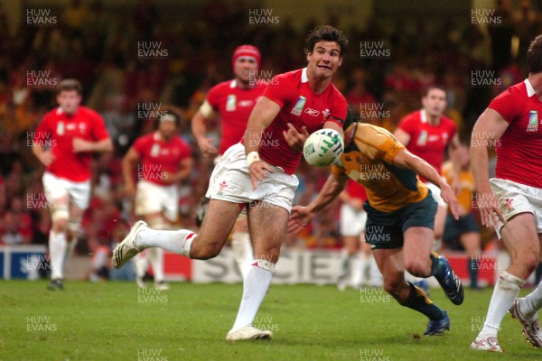 14.09.07 - Wales v Australia - Rugby World Cup 2007 -  Wales' Mike Phillips 