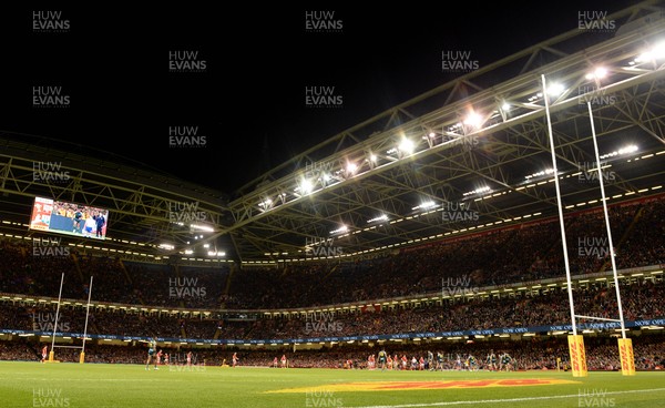 201121 - Wales v Australia - Autumn Nations Series - A general view of Principality Stadium