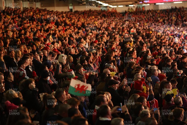 201121 - Wales v Australia - Autumn Nations Series - Wales fans