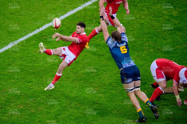 201121 - Wales v Australia - Autumn Nations Series - Tomos Williams of Wales 