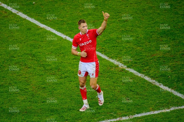 201121 - Wales v Australia - Autumn Nations Series - Liam Williams of Wales 