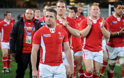 21.10.11 - Wales v Australia - Rugby World Cup Bronze Final - Shane Williams of Wales looks dejected at the end of the game. 