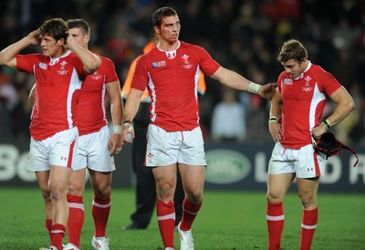 21.10.11 - Wales v Australia - Rugby World Cup Bronze Final - George North of Wales looks dejected at the end of the game. 